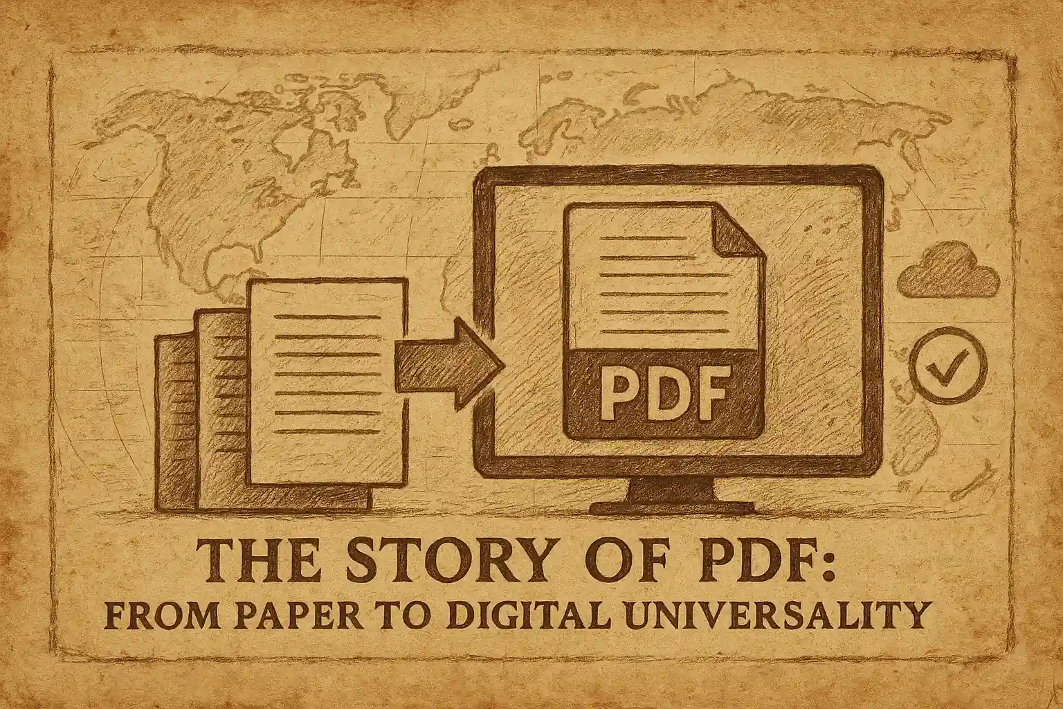 The Story of PDF: From Paper to Digital Universality